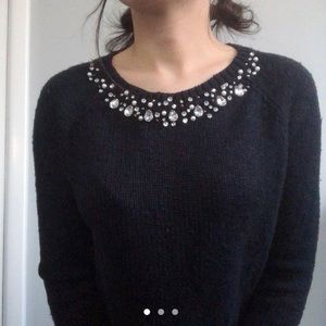 Abercrombie and Fitch Jeweled Sweater